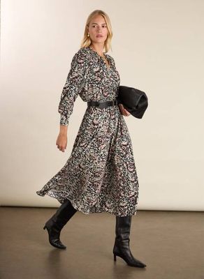 Bedrucktes Midikleid Susannah