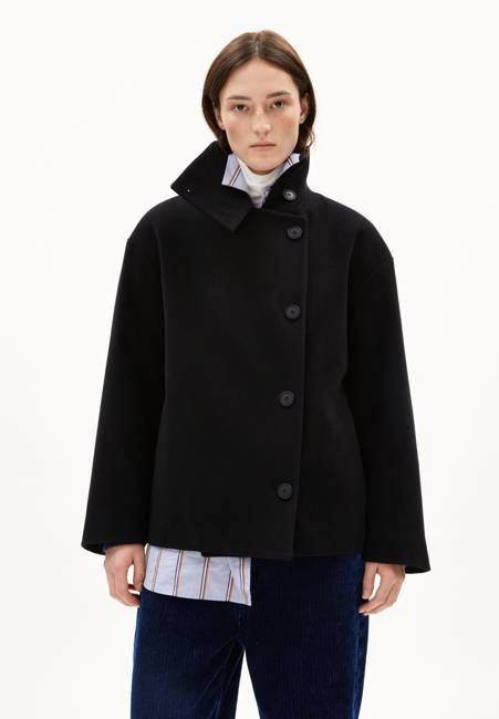 MAJELAA WOOL | black