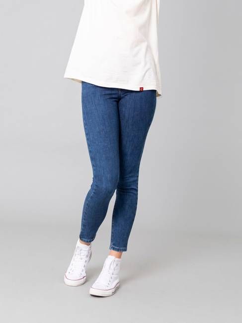 SKINNY JEANS DENVER DARK BLUE RECYCLED COTTON