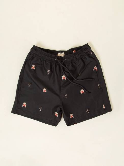 NOKIE SUMO FIGHTER BLACK MEN'S SWIMSUIT