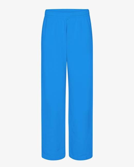 Organic Straight Leg Sweatpants - Pacific Blue