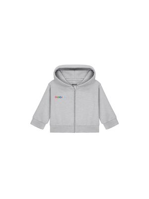 Archive Baby 365 Midweight Pangaia Zip Up Hoodie—grey marl