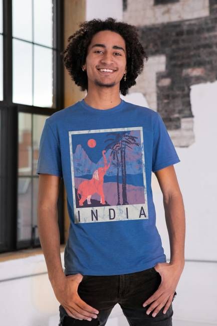 India Travel Unisex Eco-Triblend Tee