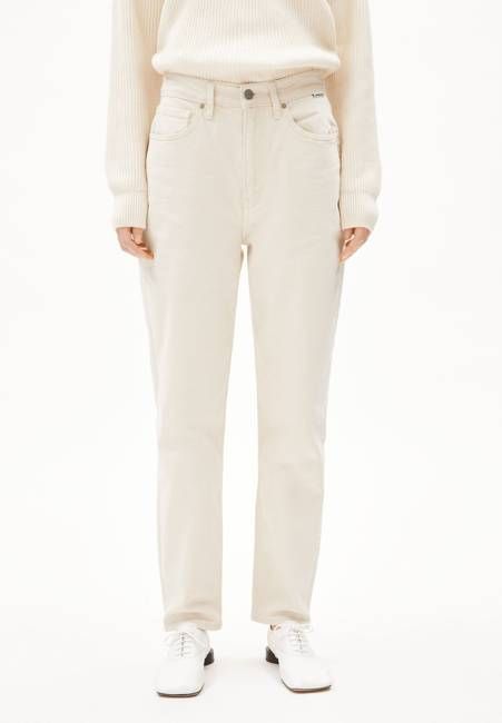 MAIRAA HIGH WAIST MOM JEAN | undyed