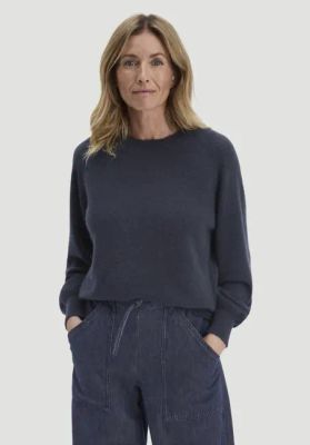Entspannter Strickpullover BETTER RECYCLING aus reinem Cashmere