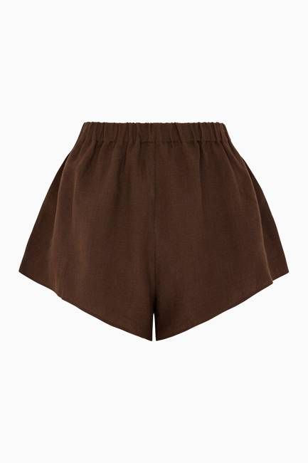 The Stella Shorts in chocolate - Sample