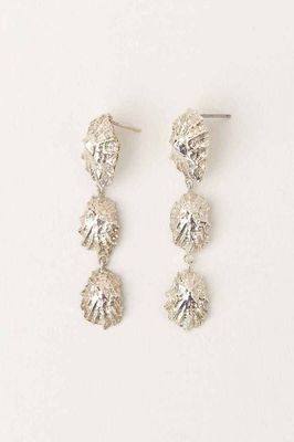 CONCHA EARRINGS SILVER