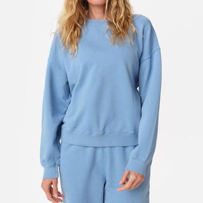 Organic Fleece Relaxed Crewneck Sweatshirt