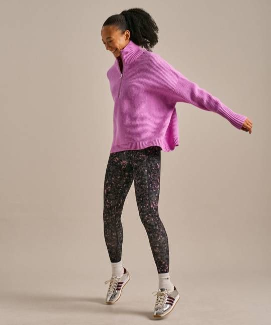 Embrace Zip Neck Knit