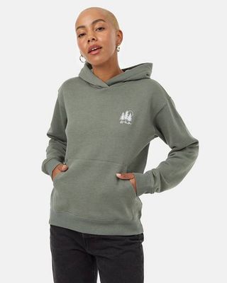 TreeFleece Golden Spruce Forest Hoodie