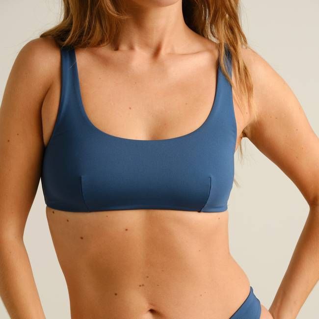 DEDICATED - Bikini Top Stoby Majolica Blue