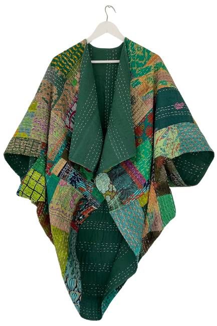 NEW! Vintage Patchwork Stories Kimono No.65