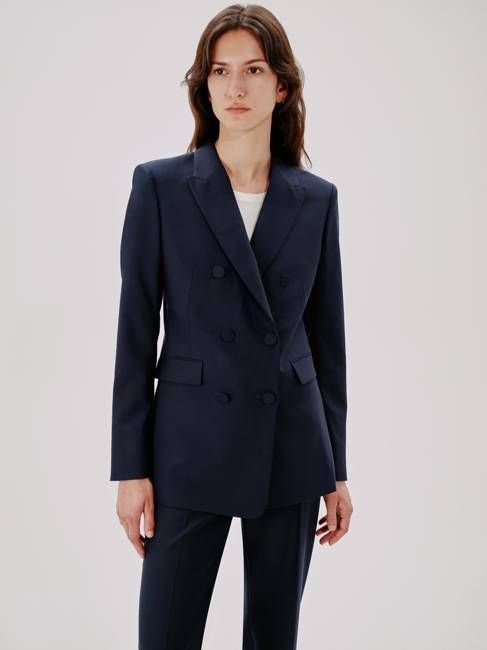 Double-Breasted Jacket - Resale | Navy