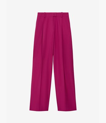 Relaxed Wide Leg Pant - Resale | Magenta