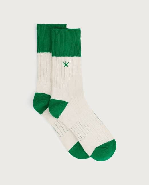 Green hemp Peu socks