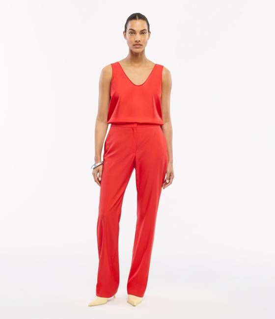 Classic Trouser - Resale | Fire Red