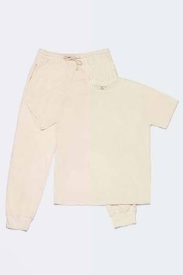 Men's Organic Natural Pack: Jogger Pants + Men's Crew