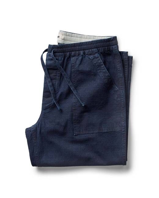The Breakwater Pant in Rinsed Indigo Ripstop