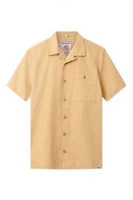 SPINDRIFT - Linen/oc shirt - Sand
