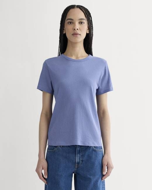 The Slim Air Tee | Blue Dusk