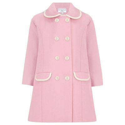 Belgravia Girls Coat - Perfect Pink