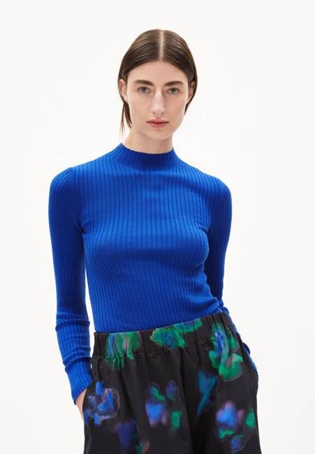 ALAANIA KNIT SWEATER | dynamo blue