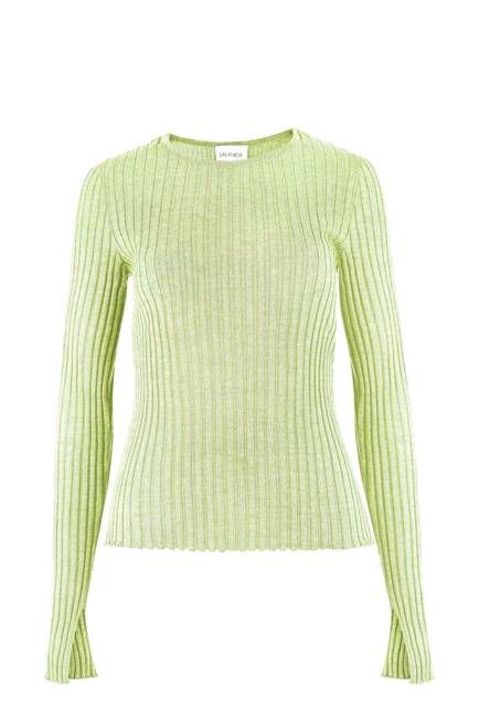 Brera 100% Merino Long-sleeve Top Limone