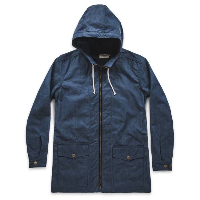 The Lighthouse Jacket in Indigo Chambray