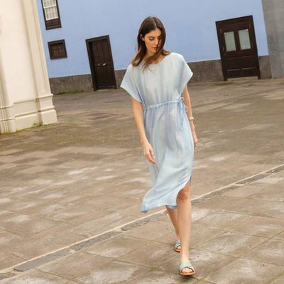 Breeze dress Sky print