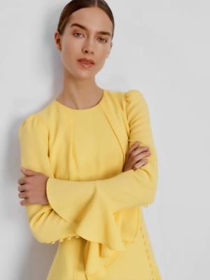 Yahvi Lemon Dress