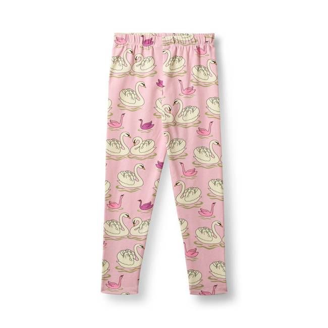 Gala leggings with swans