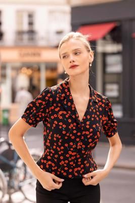 Talia Peplum Blouse