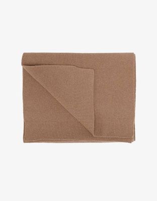 Merino Wool Scarf - Sahara Camel