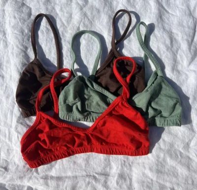 SAMPLE SMILE BRA — PANSY