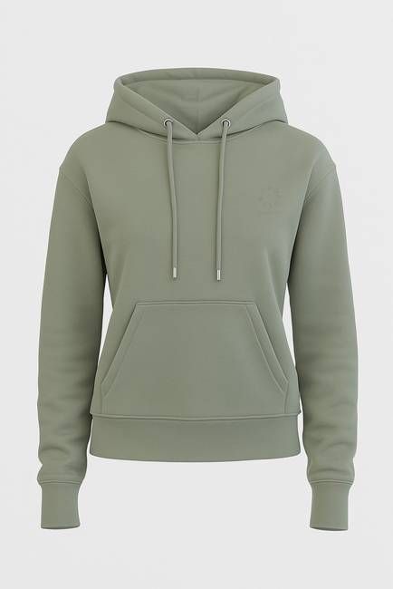 The Classic Organic Hoodie - Green Oversize