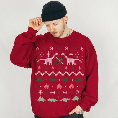Dinos Christmas Jumper (Unisex)