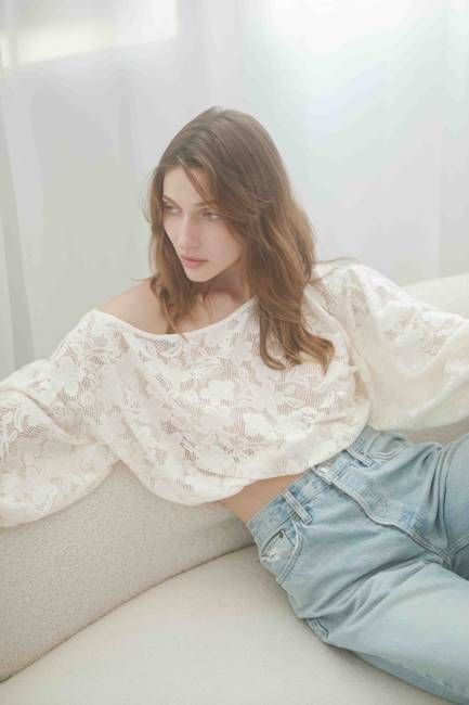 LACE BOHO BLOUSE