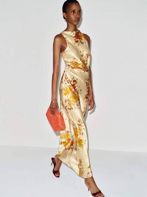 Anaiis Silk Dress
