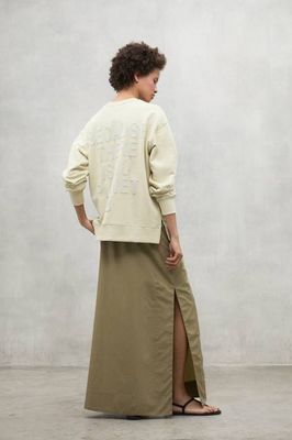 GELBES STURM-SWEATSHIRT