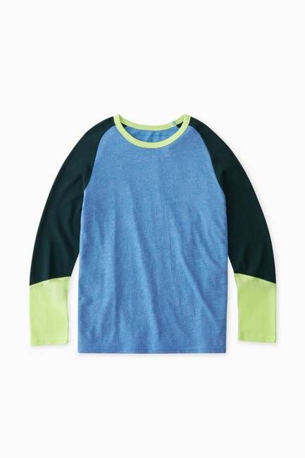 Colorblock Baseball Tee