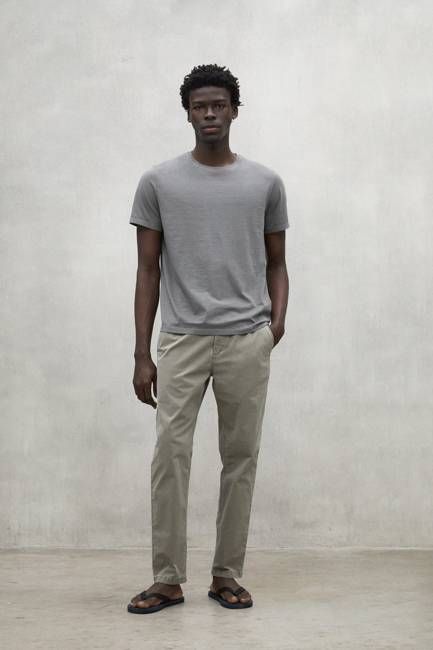 DARK GREY VENT T-SHIRT
