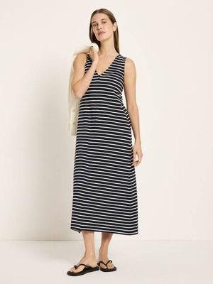 Sleeveless maxi dress (GOTS)