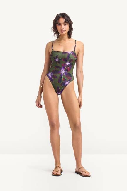 Jenna One Piece - Watercolor Orchid Ecorib BT