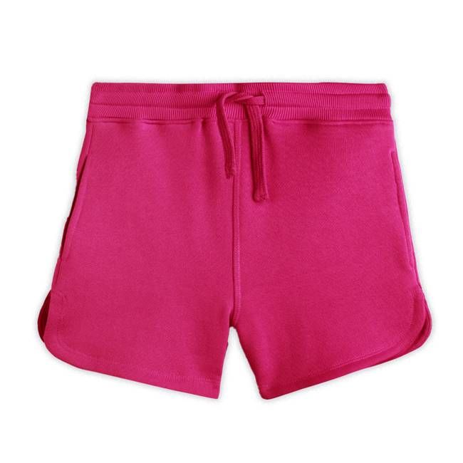 Kids Shorts: Organic Cotton Drawstring Track Shorts