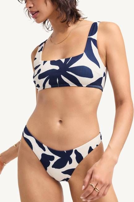 Mika Bralette Top - Night Flower EcoRib BT