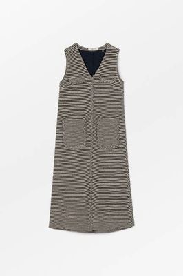 Minnah-Kleid - Natur/Schwarz