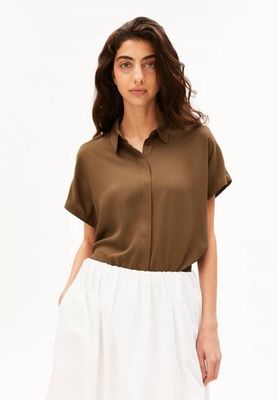 LARISAANA LS BLOUSE| dried palm