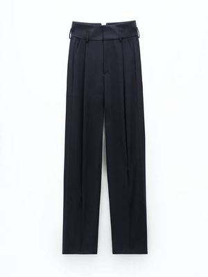 Smokinghose mit hoher Taille