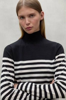 FAYA TURTLENECK JUMPER BLACK