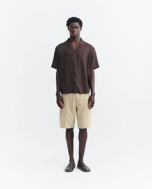 Brown hemp shirt Junior